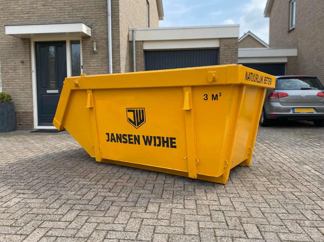 3m³ Container - All-in Containerverhuur