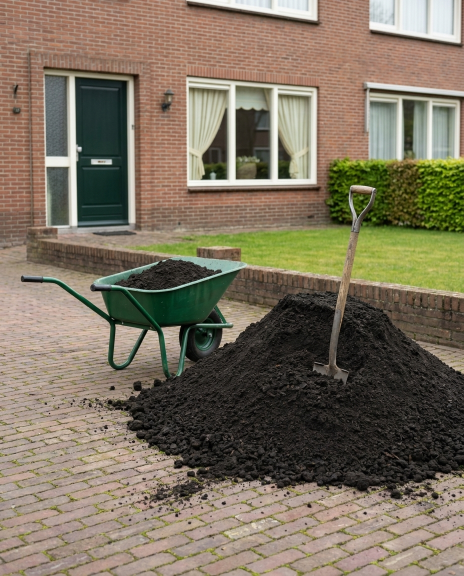 Biologisch Bemeste Tuinaarde Los gestort