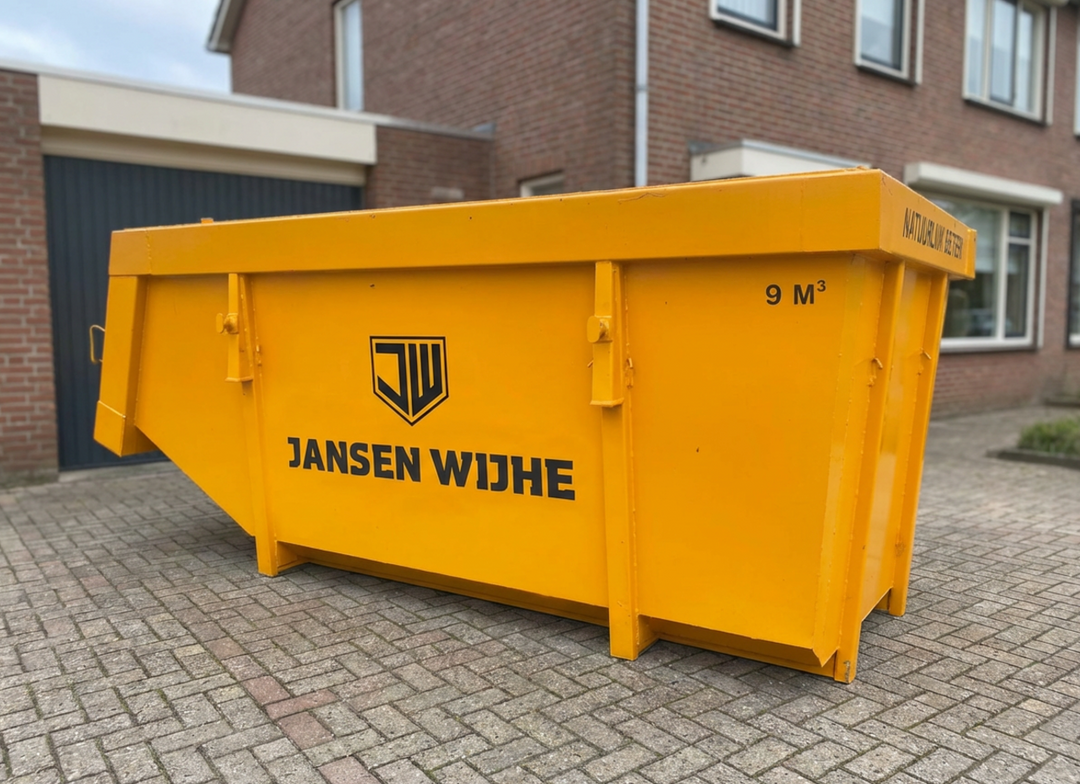 9m³ Container - All-in Containerverhuur
