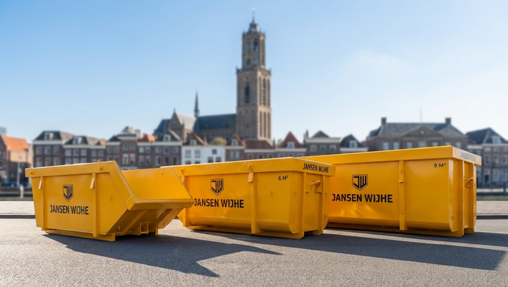 9m³ Container - All-in Containerverhuur