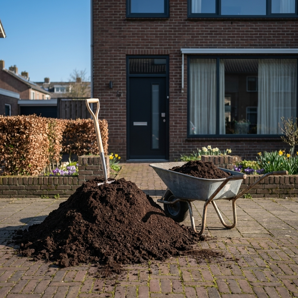 Tuinturf Los gestort