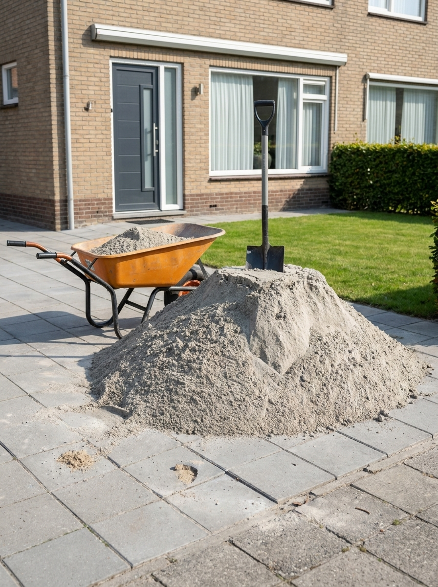 Metselzand Los gestort