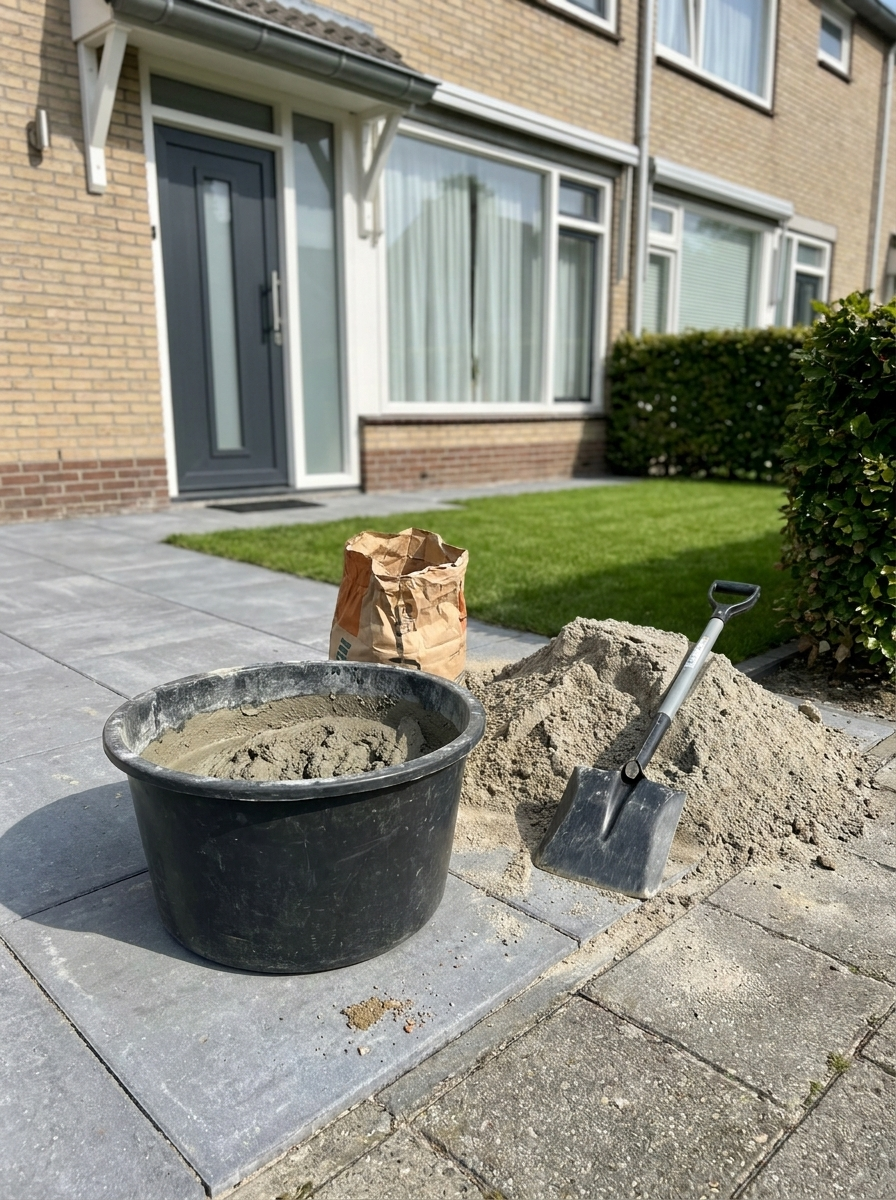 Metselzand Los gestort