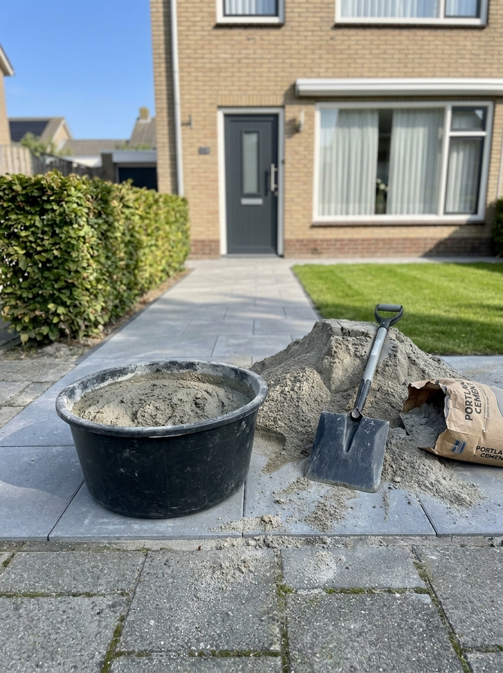 Metselzand Los gestort