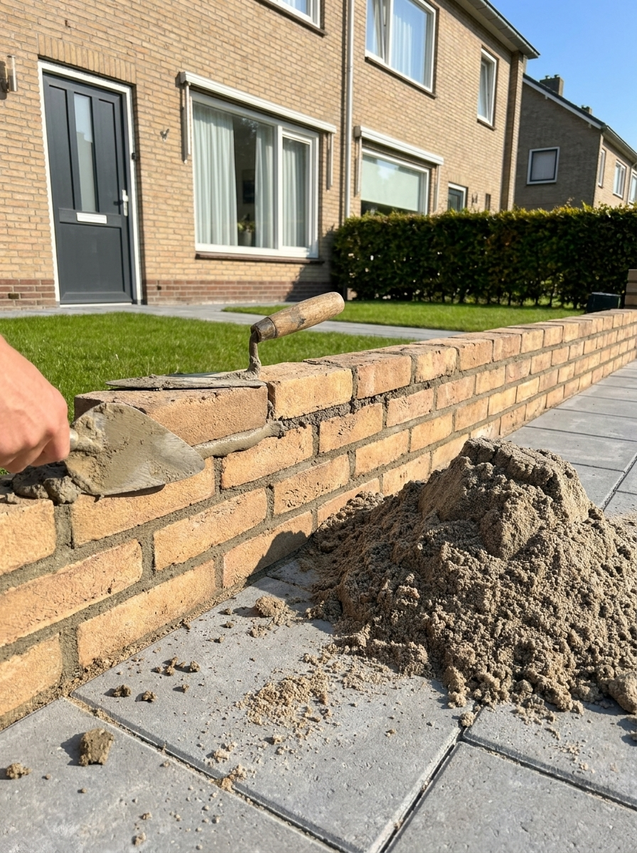Metselzand Los gestort