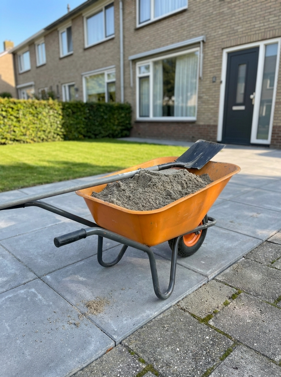 Metselzand Los gestort