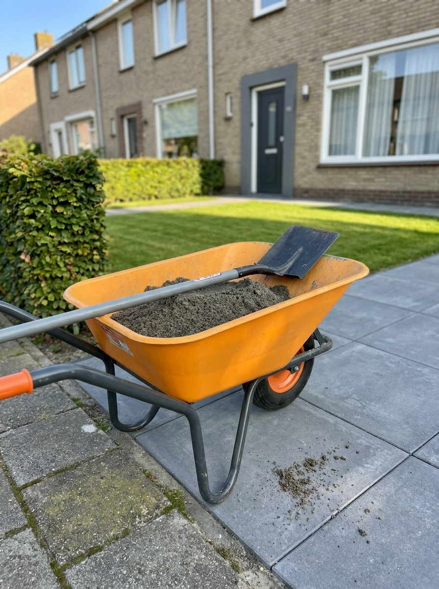 Metselzand Los gestort