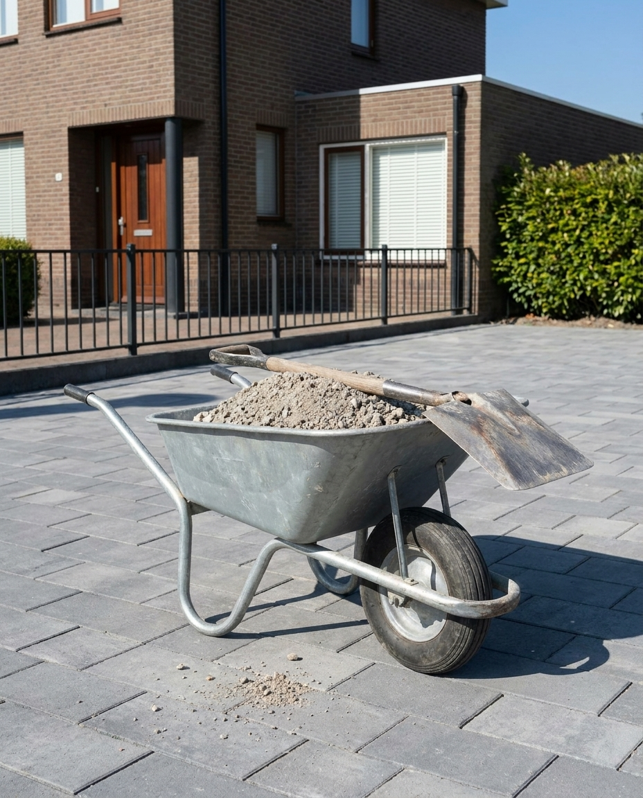 Menggranulaat Los gestort