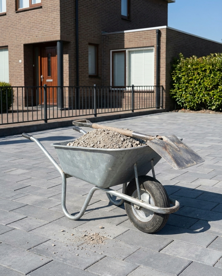 Menggranulaat Los gestort