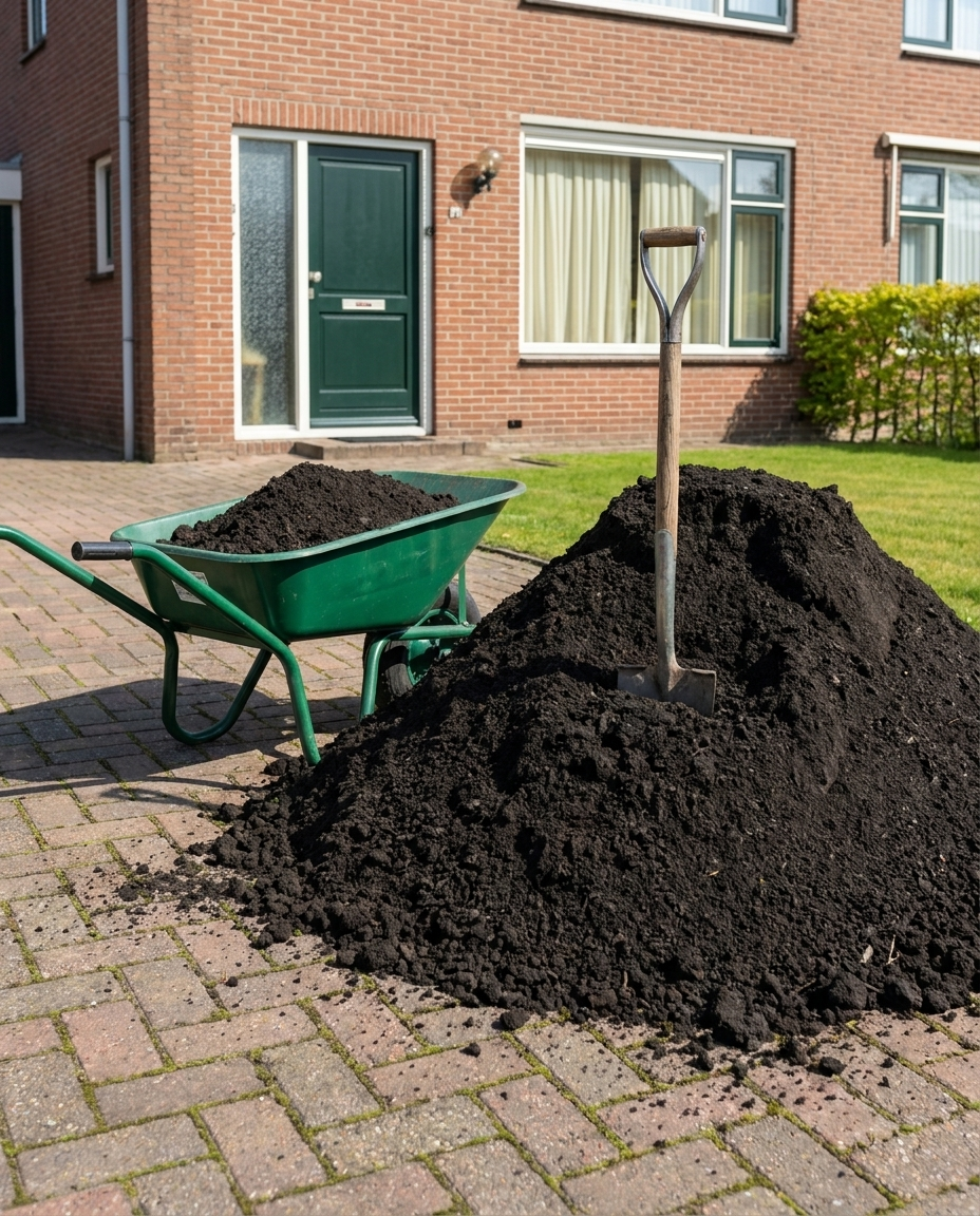 Biologisch Bemeste Tuinaarde Los gestort